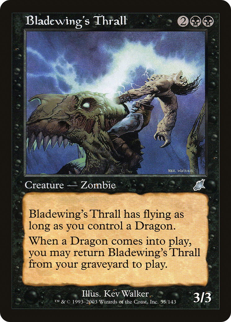 Bladewing's Thrall (SCG-055) - Scourge Foil