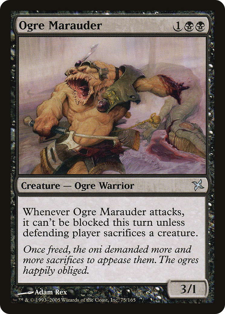 Ogre Marauder (BOK-075) - Betrayers of Kamigawa