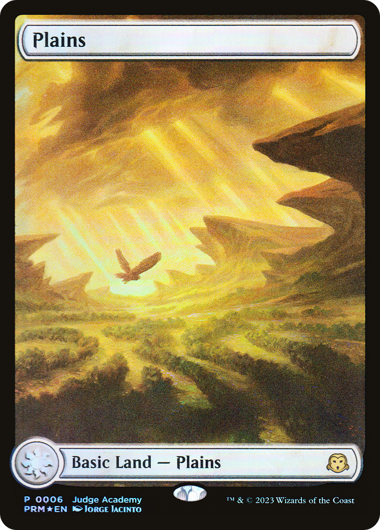 Plains - Full Art (0006) (JDG-006) - Judge Gift Cards 2023: (Full Art) Foil