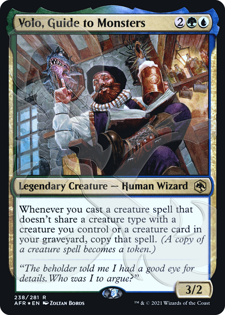 Volo, Guide to Monsters (AFR&-238) - Adventures in the Forgotten Realms Promos Foil