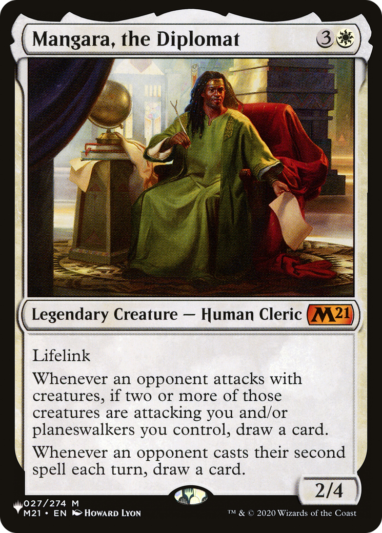 Mangara, the Diplomat (LIST-027/274) - The List Reprints
