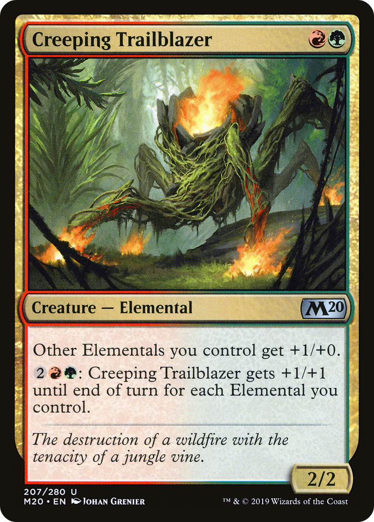 Creeping Trailblazer (M20-207) - Core Set 2020