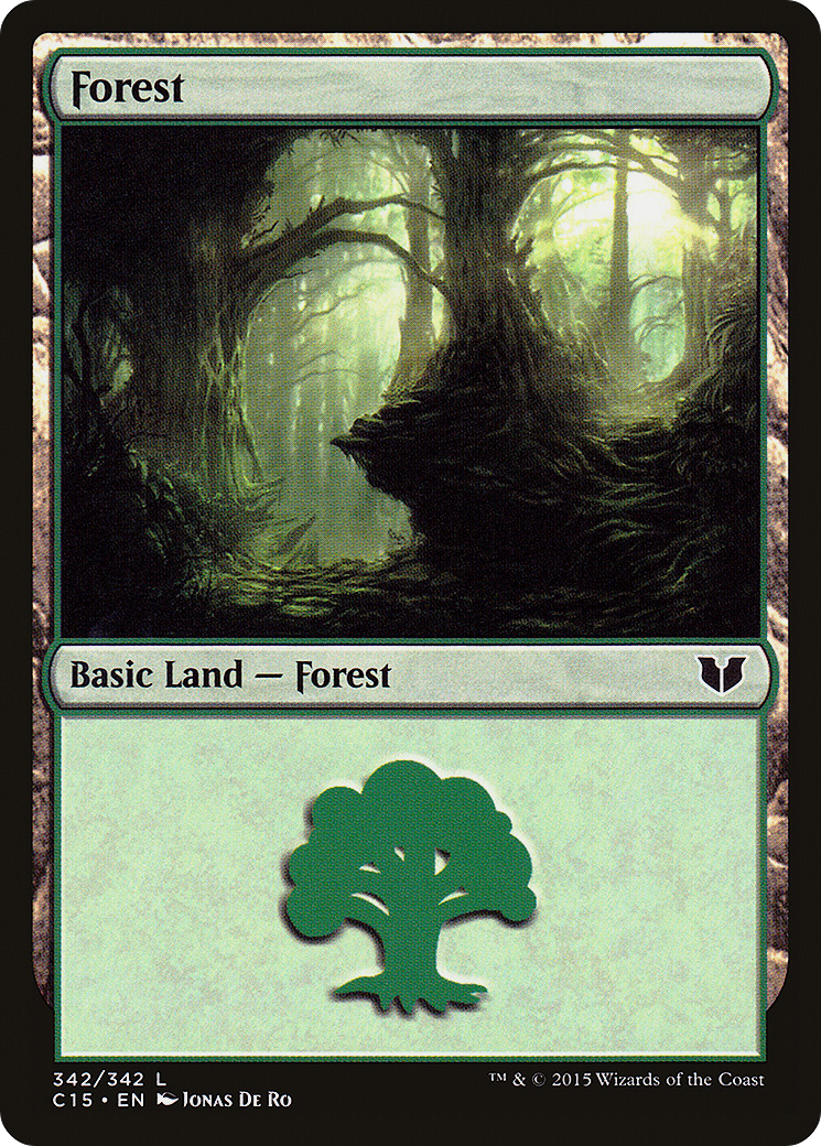 Forest (342) (C15-342) - Commander 2015