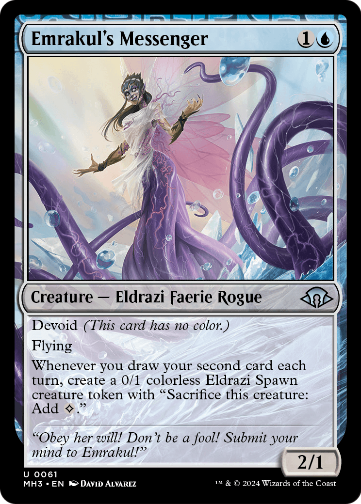 Emrakul's Messenger (MH3-061) - Modern Horizons 3: (devoid)