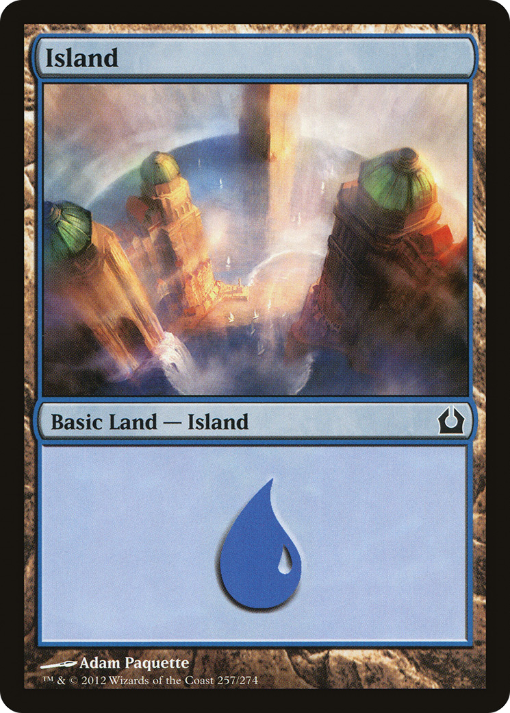 Island (257) (RTR-257) - Return to Ravnica Foil