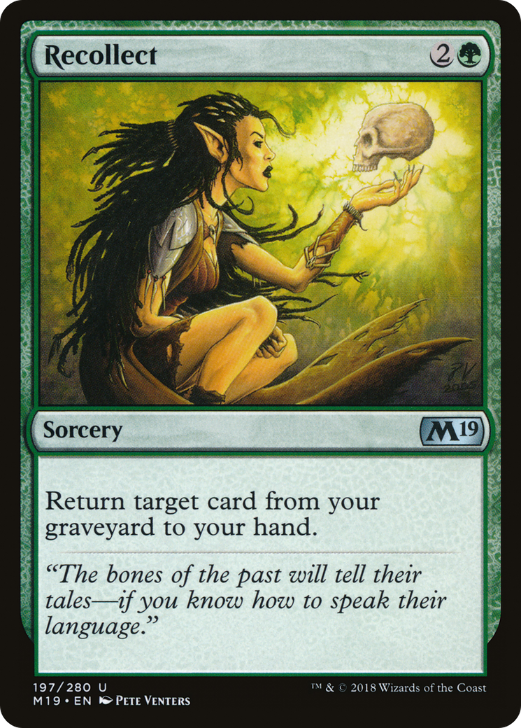Recollect (M19-197) - Core Set 2019