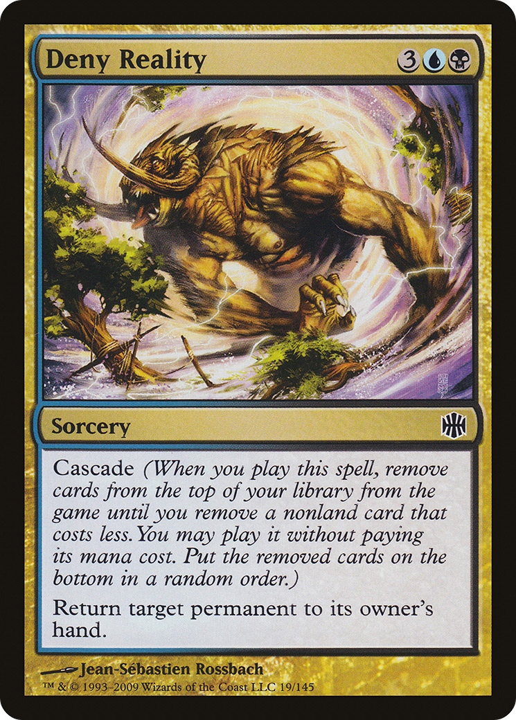 Deny Reality (ARB-019) - Alara Reborn Foil
