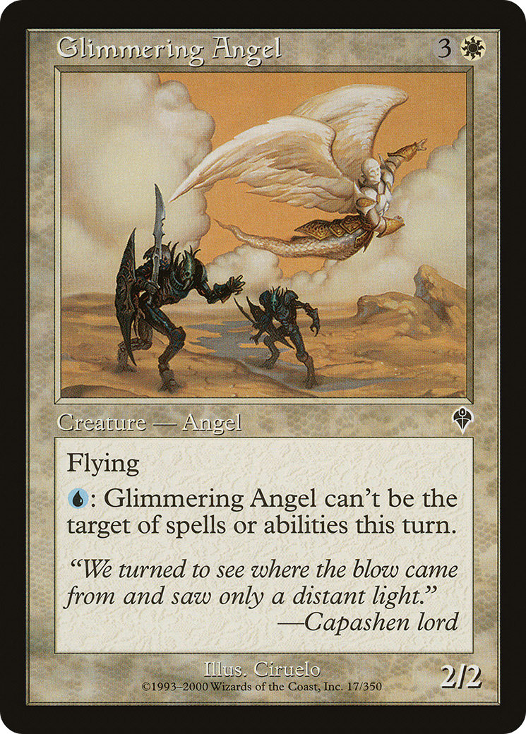 Glimmering Angel (INV-017) - Invasion Foil