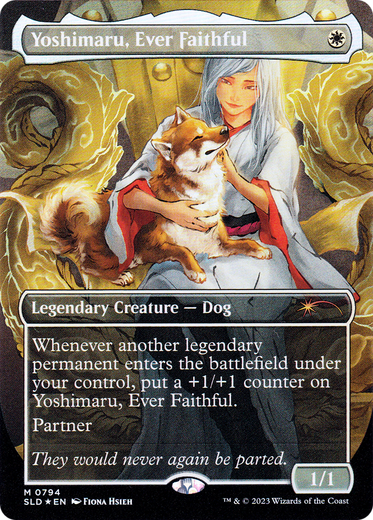 Yoshimaru, Ever Faithful (SLD-794) - Secret Lair Drop (Borderless) Foil