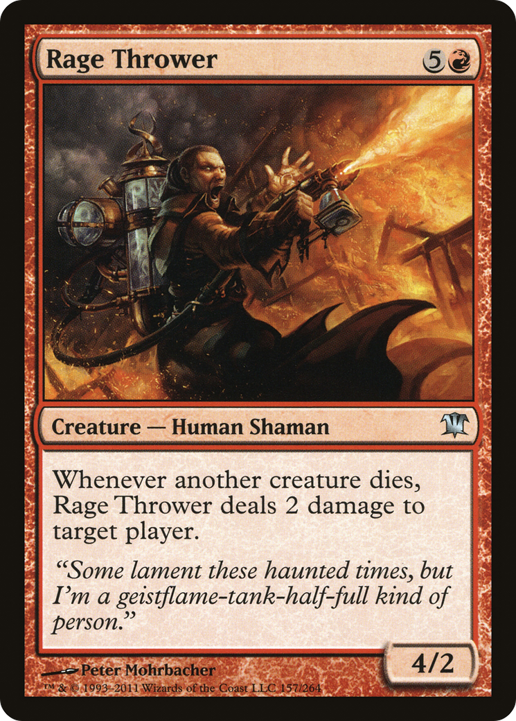 Rage Thrower (ISD-157) - Innistrad Foil