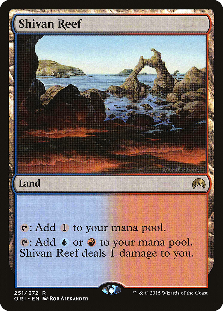 Shivan Reef (ORI-251) - Magic Origins