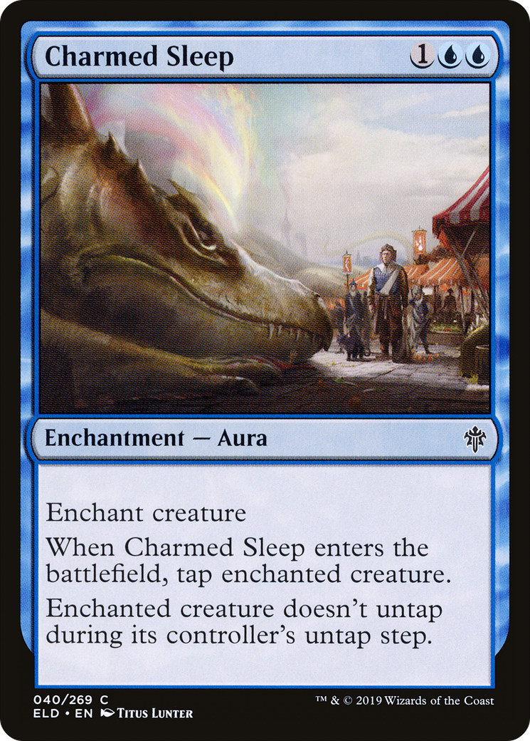 Charmed Sleep (ELD-040) - Throne of Eldraine Foil