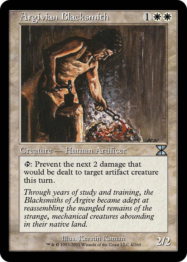 Argivian Blacksmith (ME4-004) - Masters Edition IV