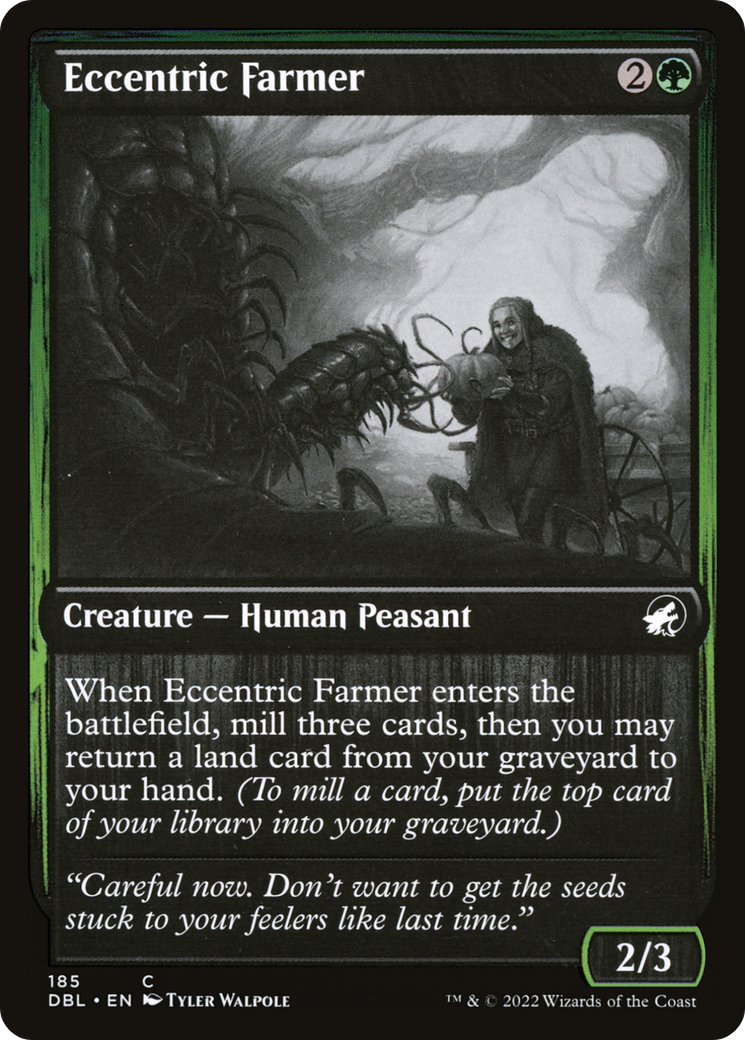 Eccentric Farmer (DBL-185) - Innistrad: Double Feature