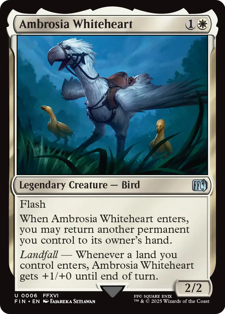 Ambrosia Whiteheart (FIN-006) - FINAL FANTASY