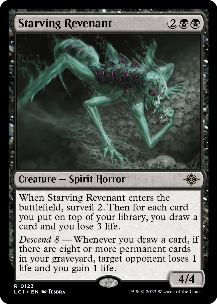 Starving Revenant (LCI-123) - The Lost Caverns of Ixalan Foil