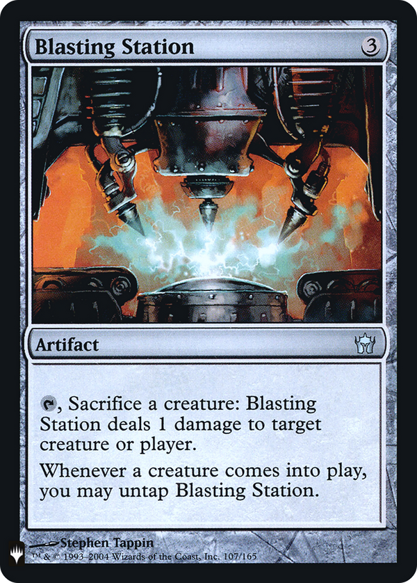 Blasting Station (LIST-107) - The List Foil