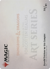 Feywild Trickster // Feywild Trickster (AAFR-070) - Adventures in the Forgotten Realms Art Series (Borderless) Foil