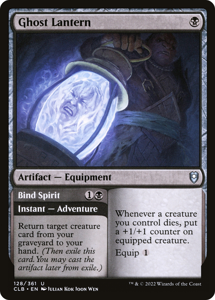 Ghost Lantern (CLB-128) - Commander Legends: Battle for Baldur's Gate Foil