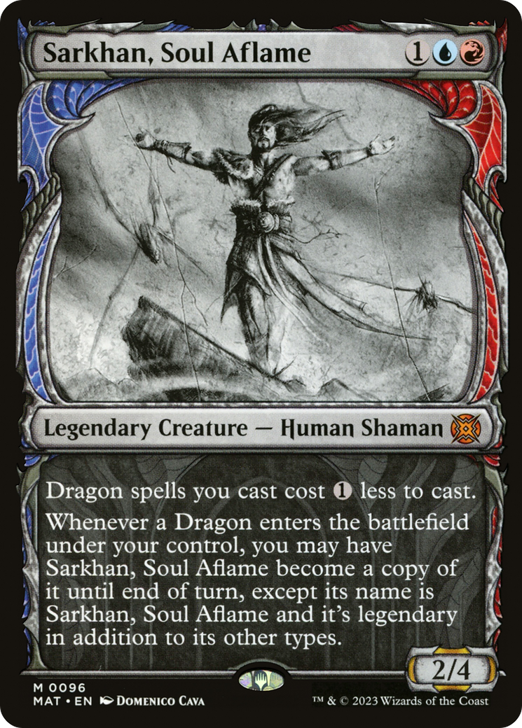 Sarkhan, Soul Aflame (Showcase) (MAT-096) - March of the Machine: The Aftermath: (Showcase)
