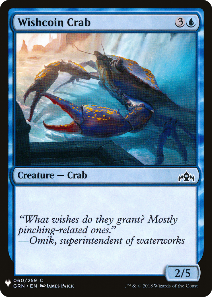 Wishcoin Crab (LIST-060) - The List