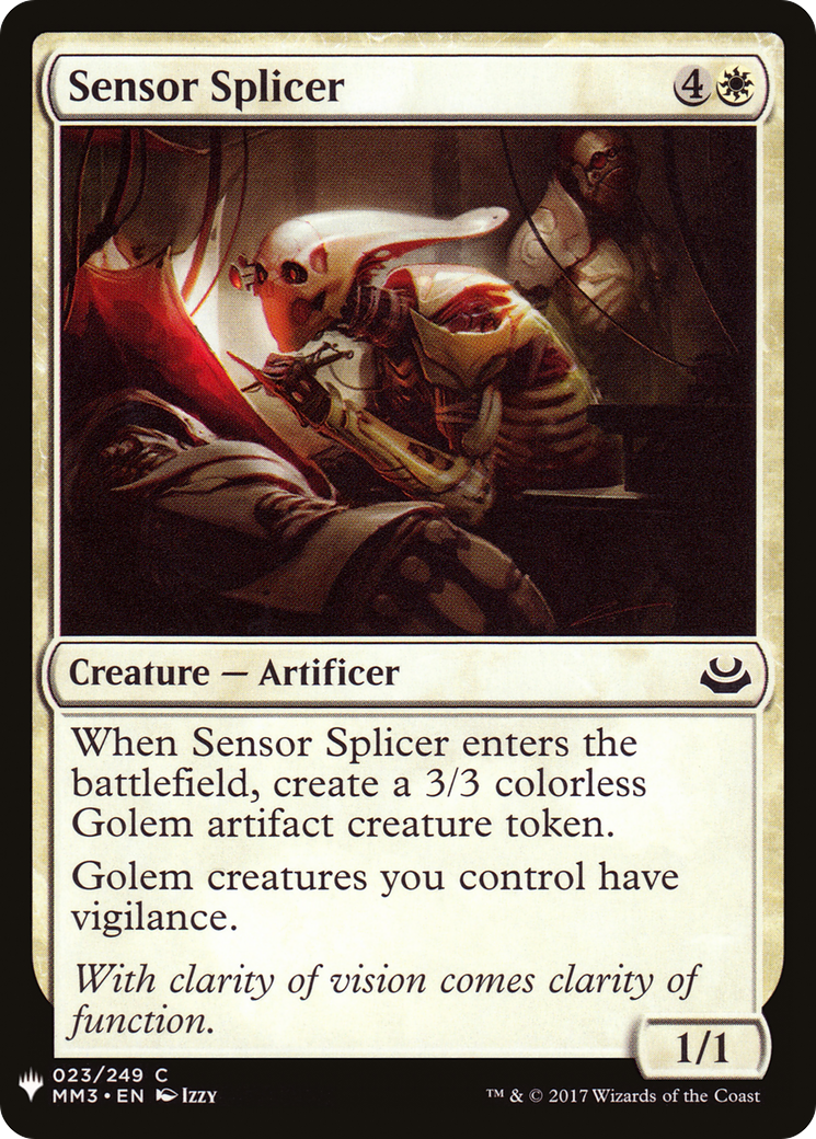 Sensor Splicer (LIST-023) - The List