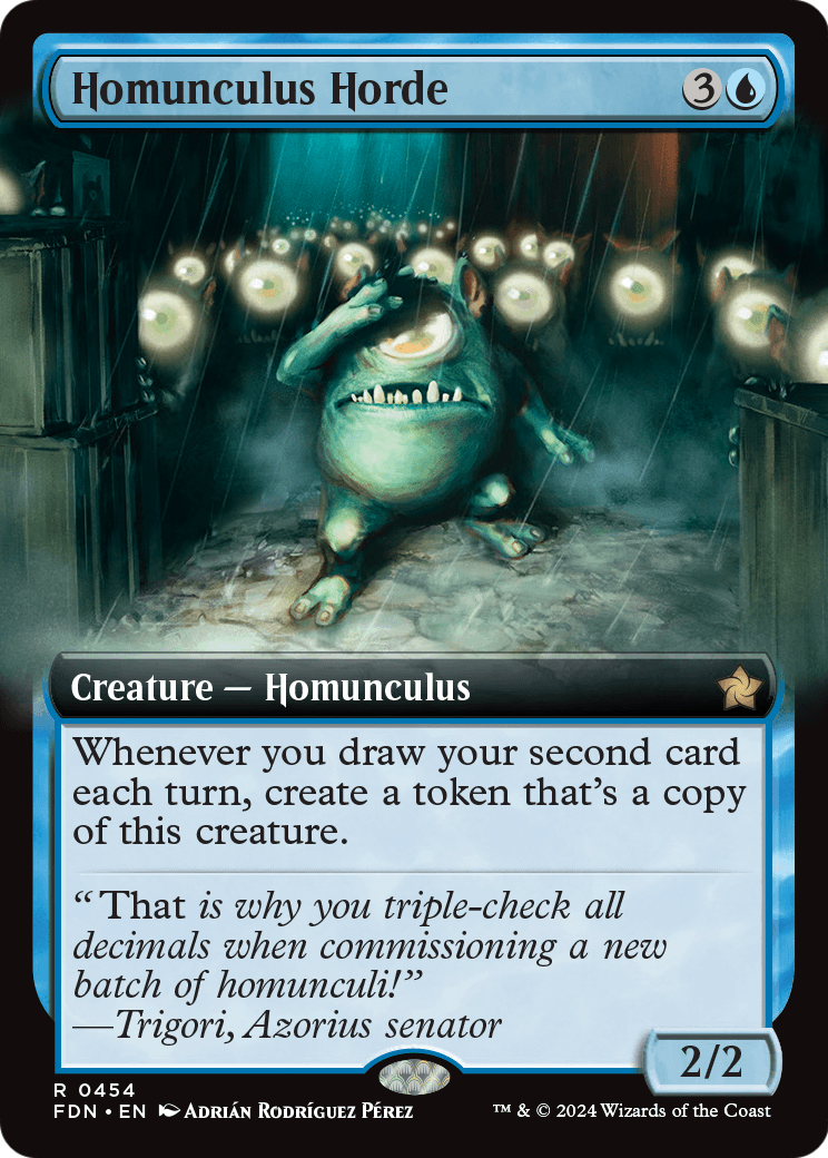 Homunculus Horde (Extended Art) (FDN-454) - Foundations: (Extended Art)