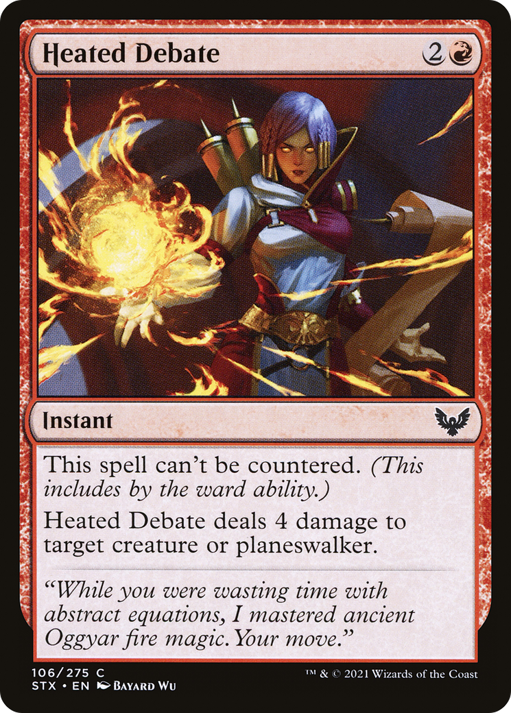 Heated Debate (STX-106) - Strixhaven: School of Mages