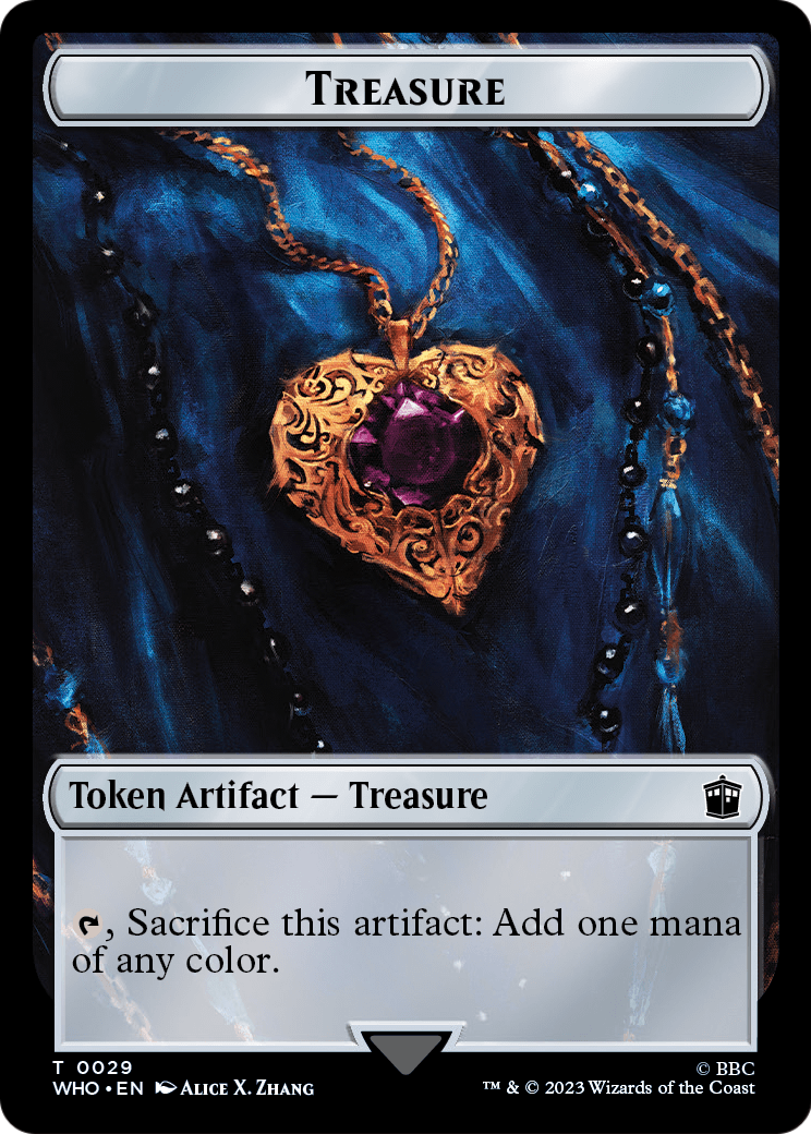 Treasure (TWHO-029) - Doctor Who Tokens Foil