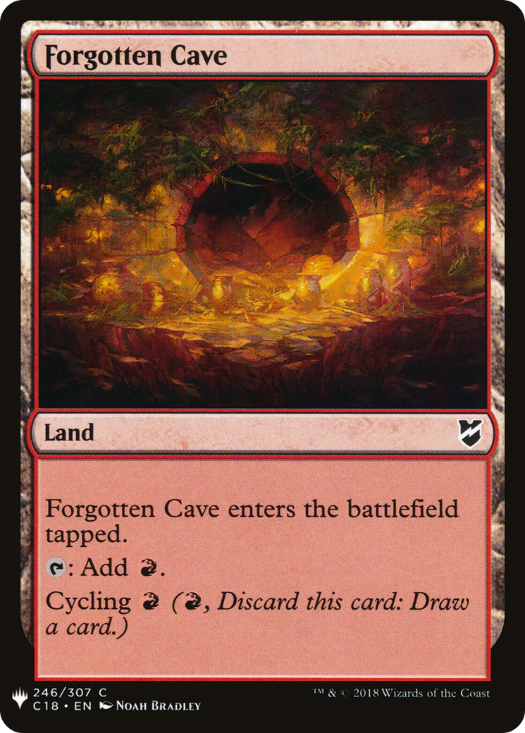 Forgotten Cave (LIST-246) - The List