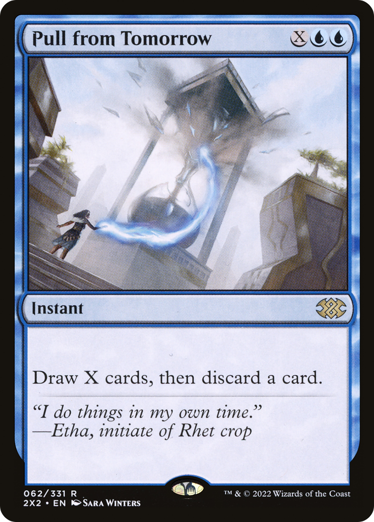 Pull from Tomorrow (2X2-062) - Double Masters 2022 Foil