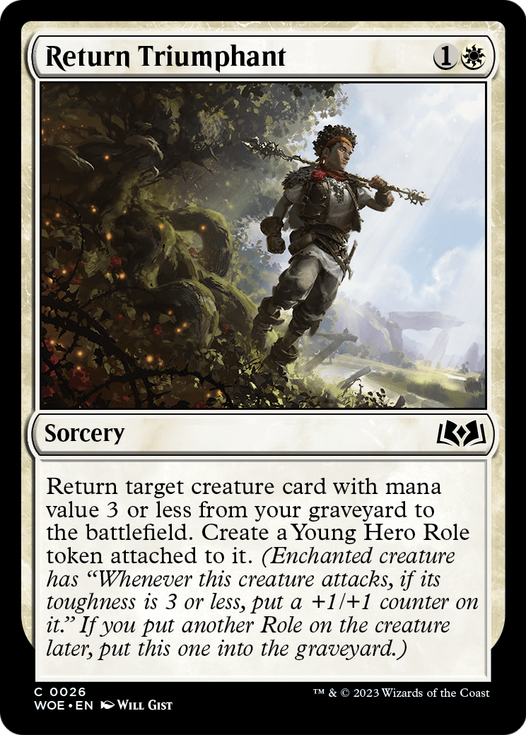 Return Triumphant (WOE-026) - Wilds of Eldraine