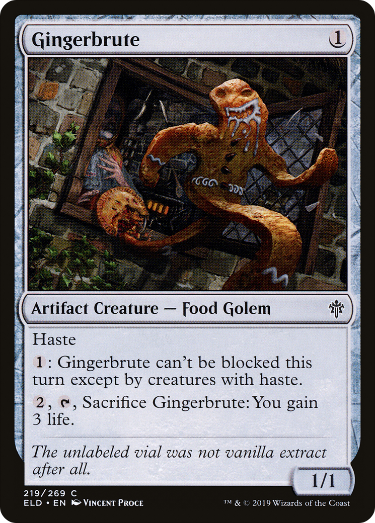 Gingerbrute (ELD-219) - Throne of Eldraine