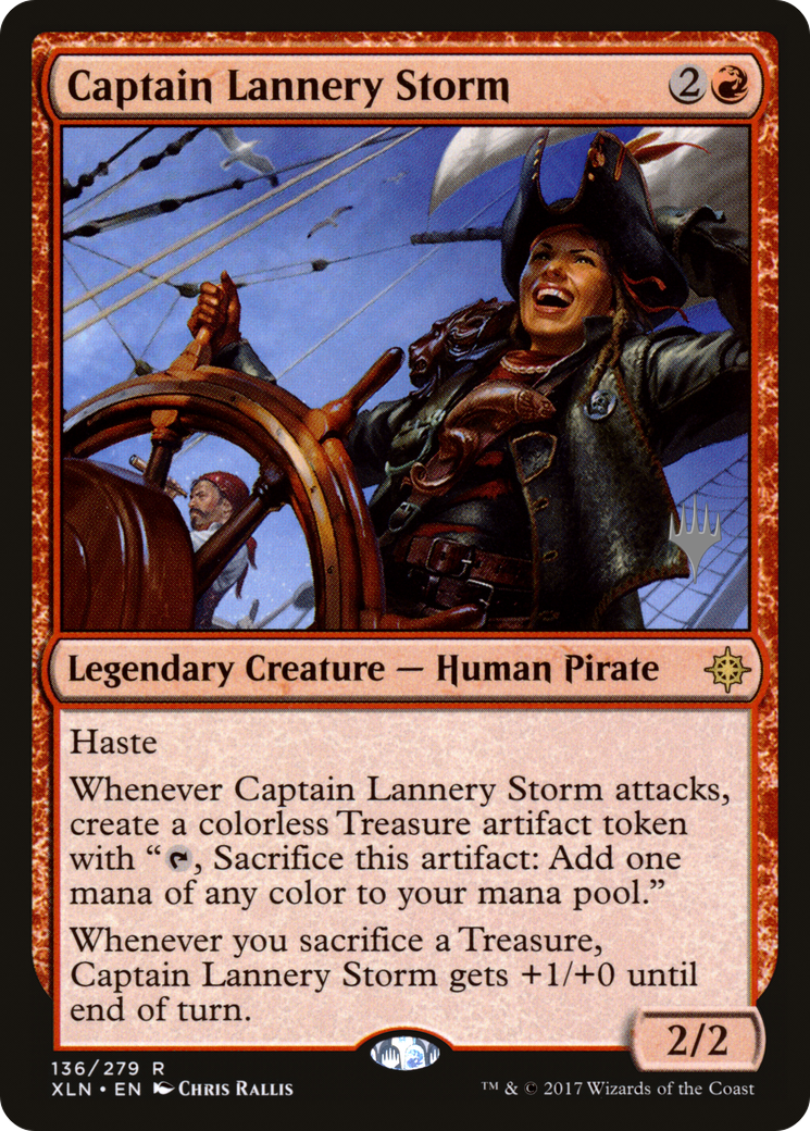 Captain Lannery Storm (PPM20-136) - Ixalan Promos Foil