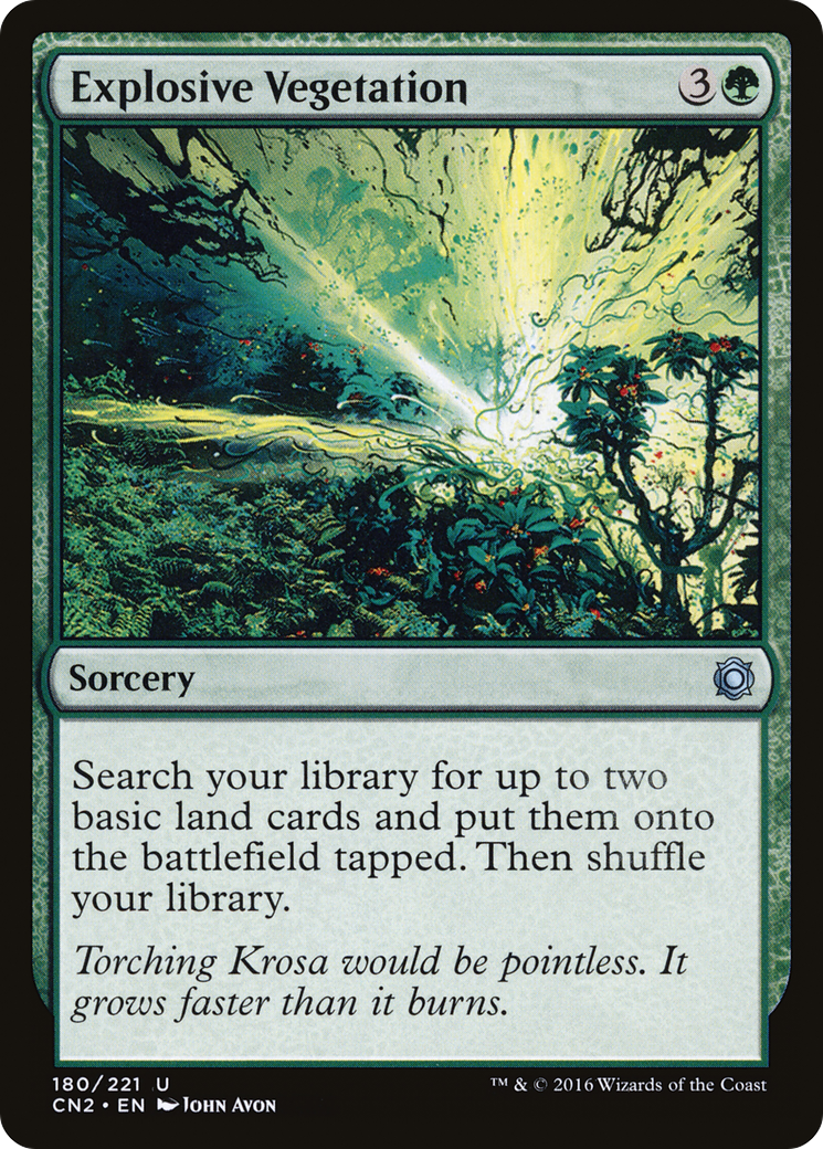Explosive Vegetation (CN2-180) - Conspiracy: Take the Crown Foil