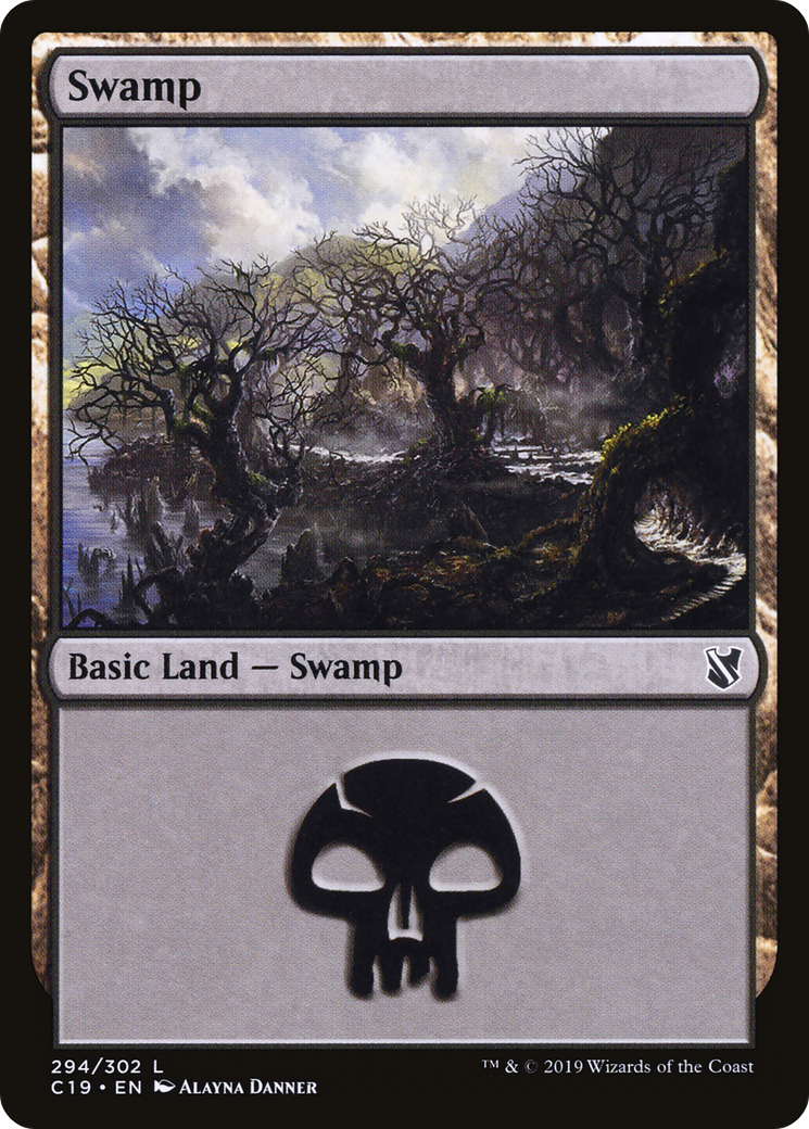 Swamp (294) (C19-294) - Commander 2019