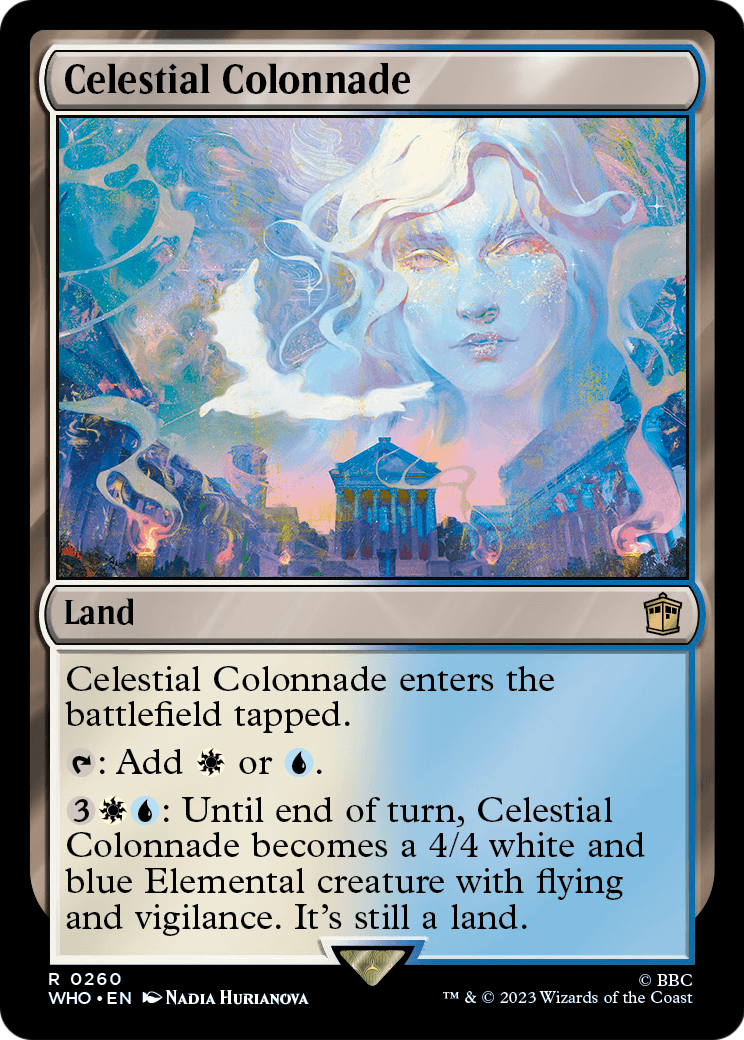 Celestial Colonnade (WHO-260) - Doctor Who Foil