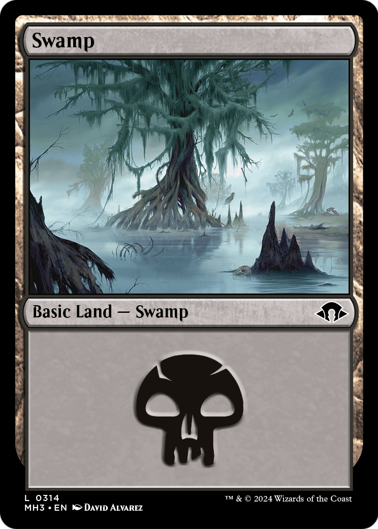 Swamp (0314) (MH3-314) - Modern Horizons 3 Foil
