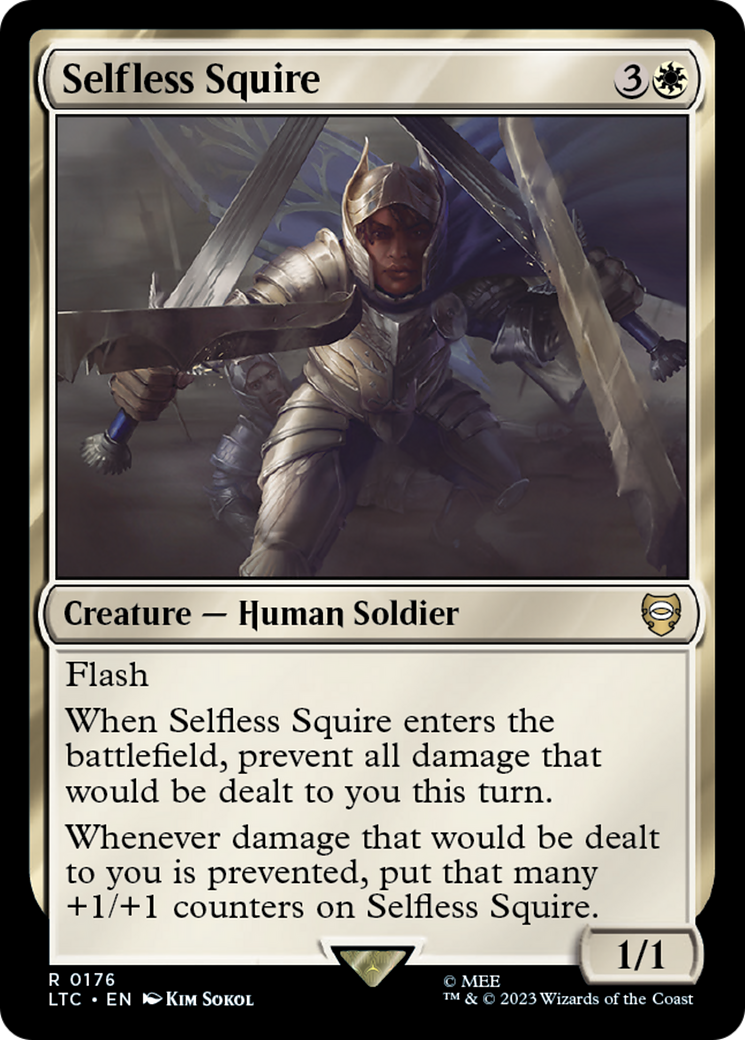 Selfless Squire (LTC-176) - Tales of Middle-earth Commander