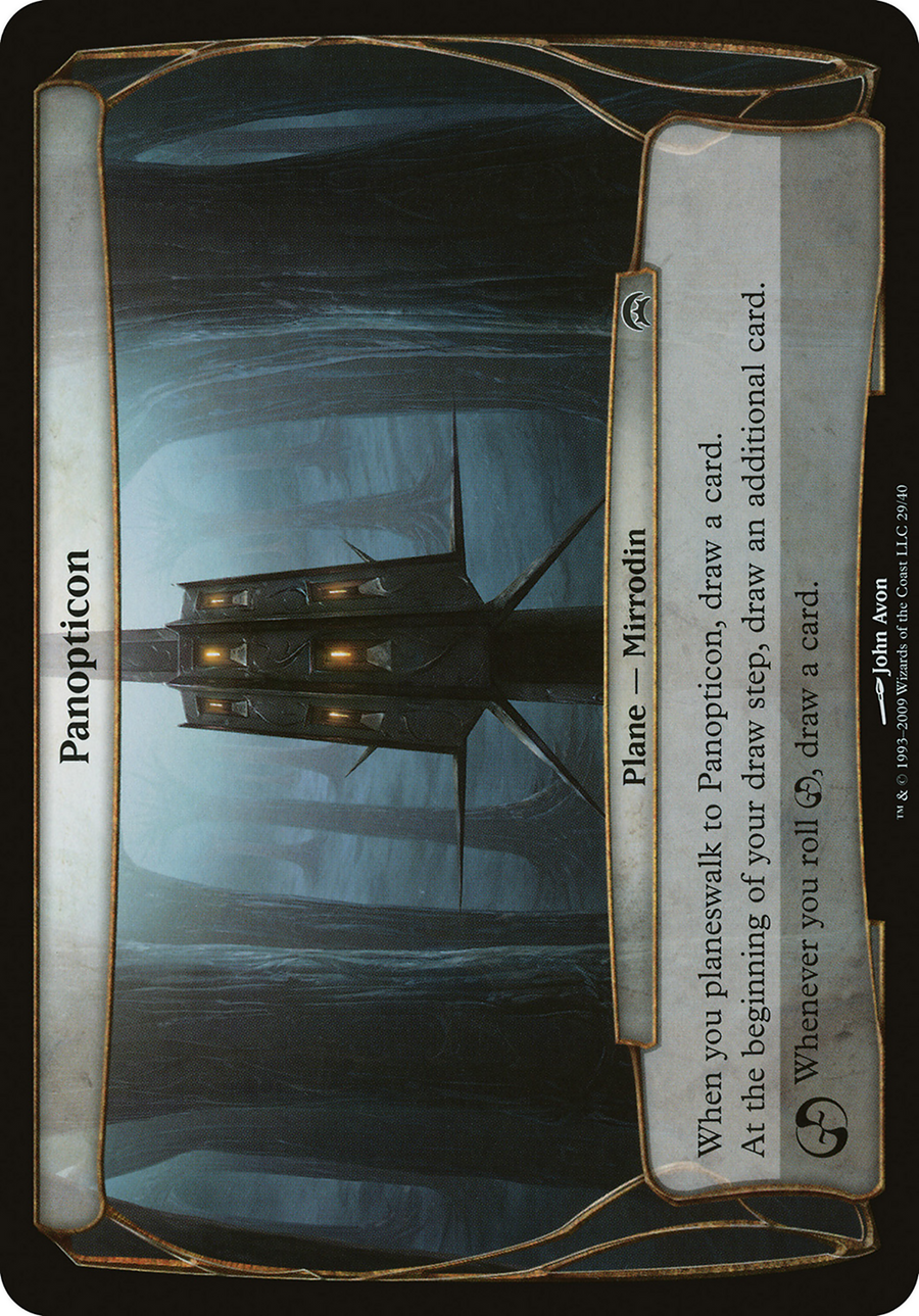 Panopticon (Planechase) (OVER-) - Planechase Planes