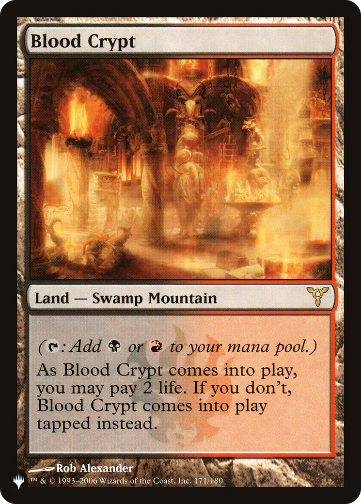 Blood Crypt (LIST-171/180) - The List