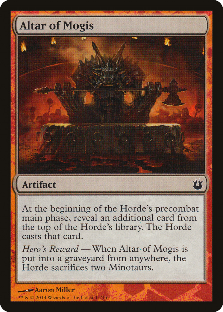 Altar of Mogis (HERO-) - Battle the Horde