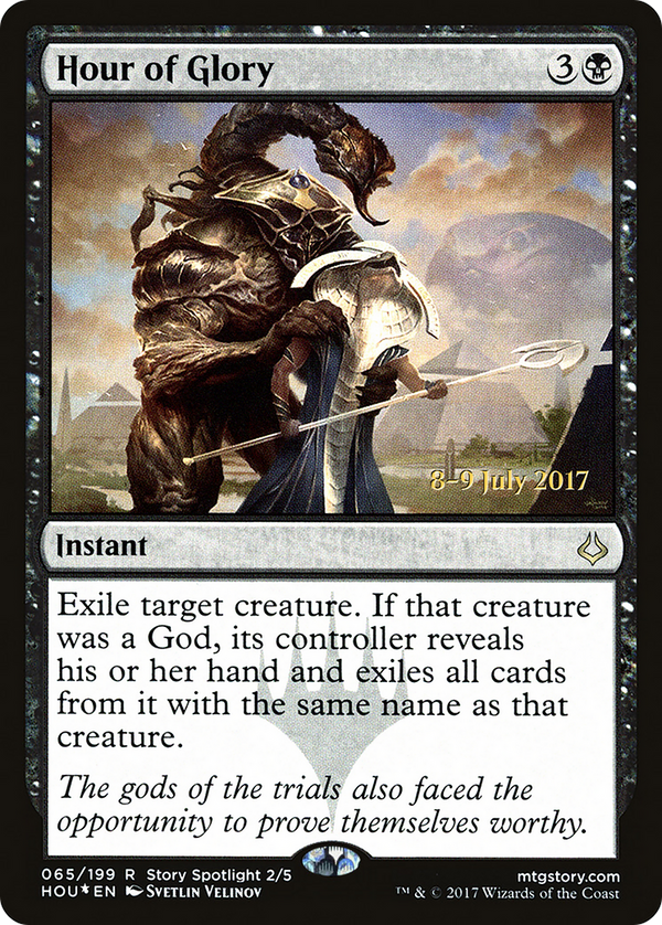 Hour of Glory (PRE-065) - Hour of Devastation Promos Foil