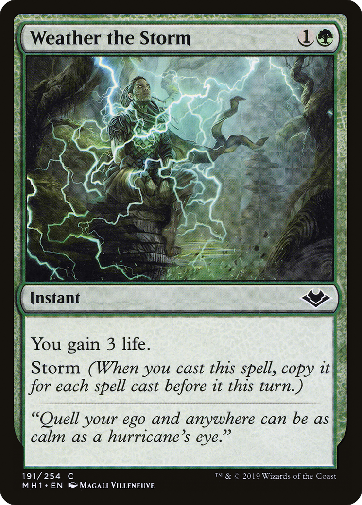 Weather the Storm (MH1-191) - Modern Horizons Foil