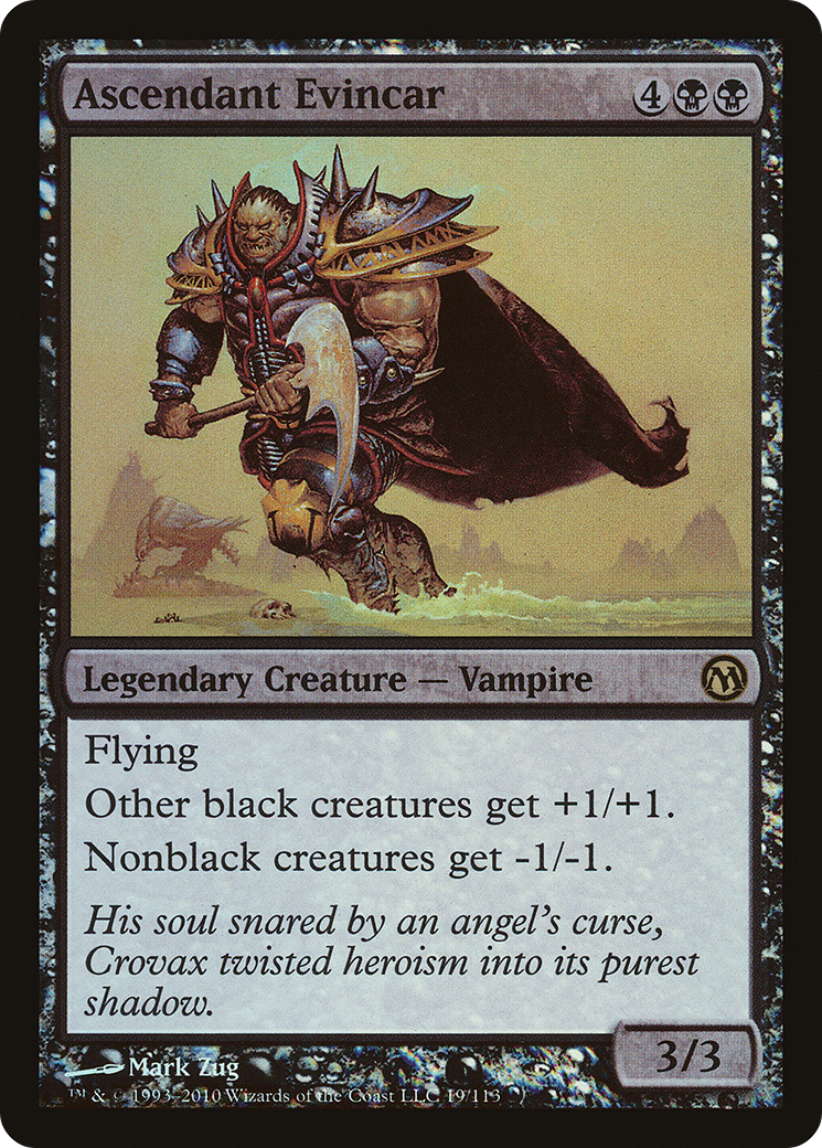 Ascendant Evincar (DPA-019) - Duels of the Planeswalkers Foil