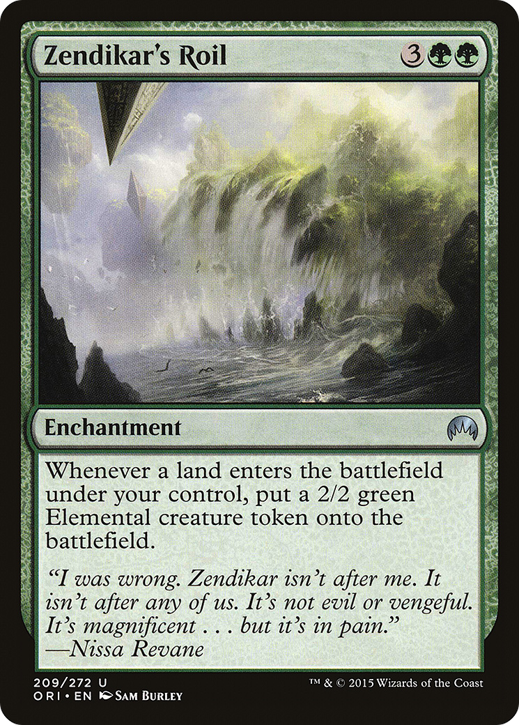 Zendikar's Roil (ORI-209) - Magic Origins Foil