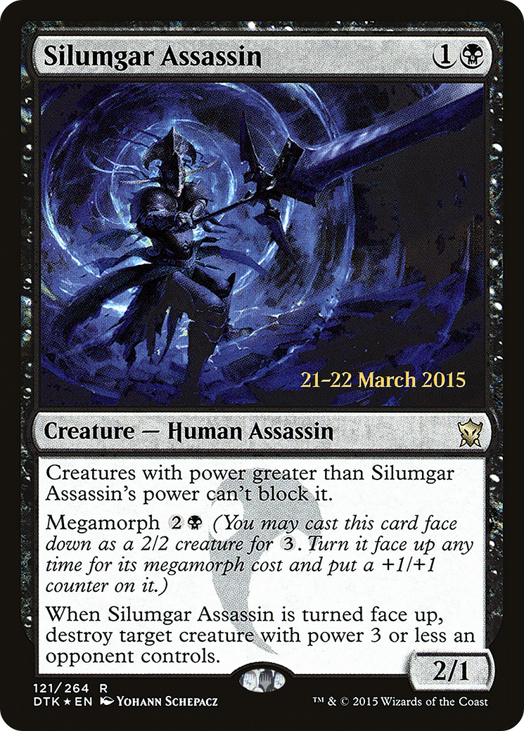 Silumgar Assassin (PRE-121) - Dragons of Tarkir Promos Foil