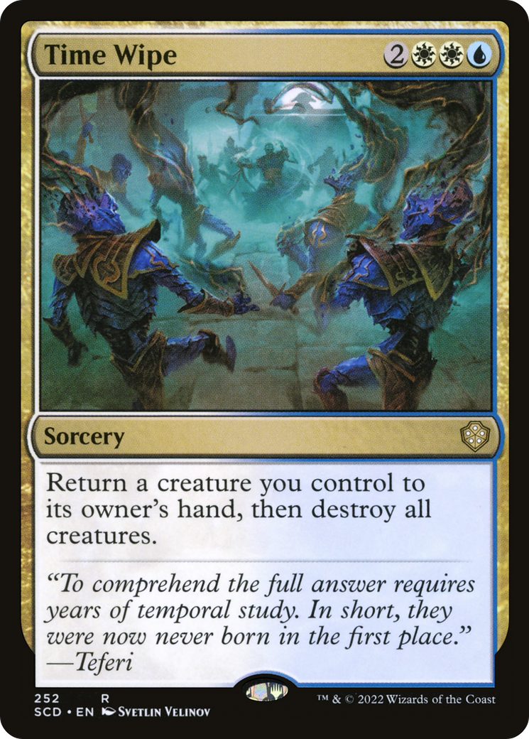 Time Wipe (SCD-252) - Starter Commander Decks