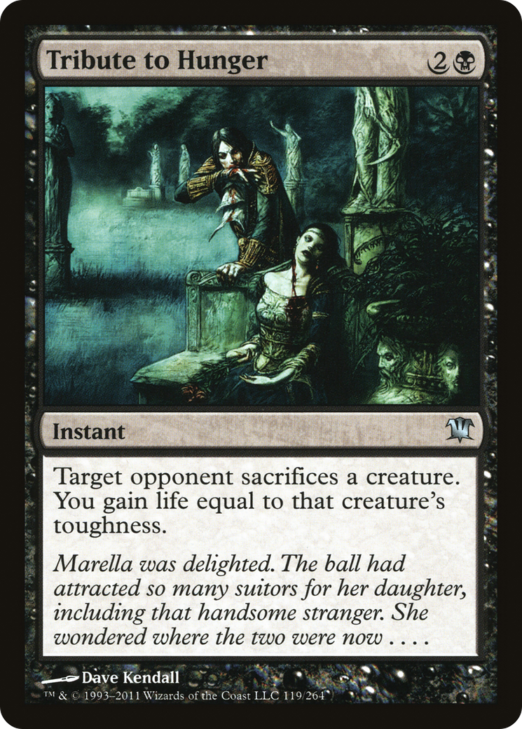 Tribute to Hunger (ISD-119) - Innistrad