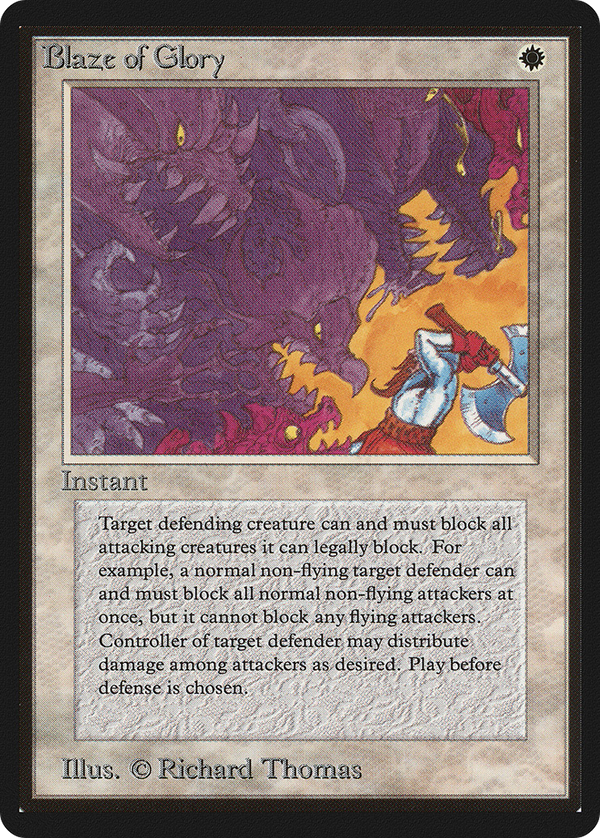 Blaze of Glory (LEB-) - Limited Edition Beta